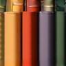 Illustration representing rolls of luxurious Italian fabric, signifying fabric sourcing and procurement service.
